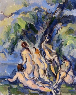  Cezanne Canvas - Bathers 1906 Paul Cezanne